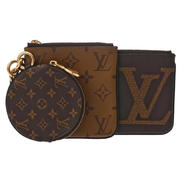 LOUIS VUITTON Monogram reverse Giant Pochette Trio - Picture 1 of 16